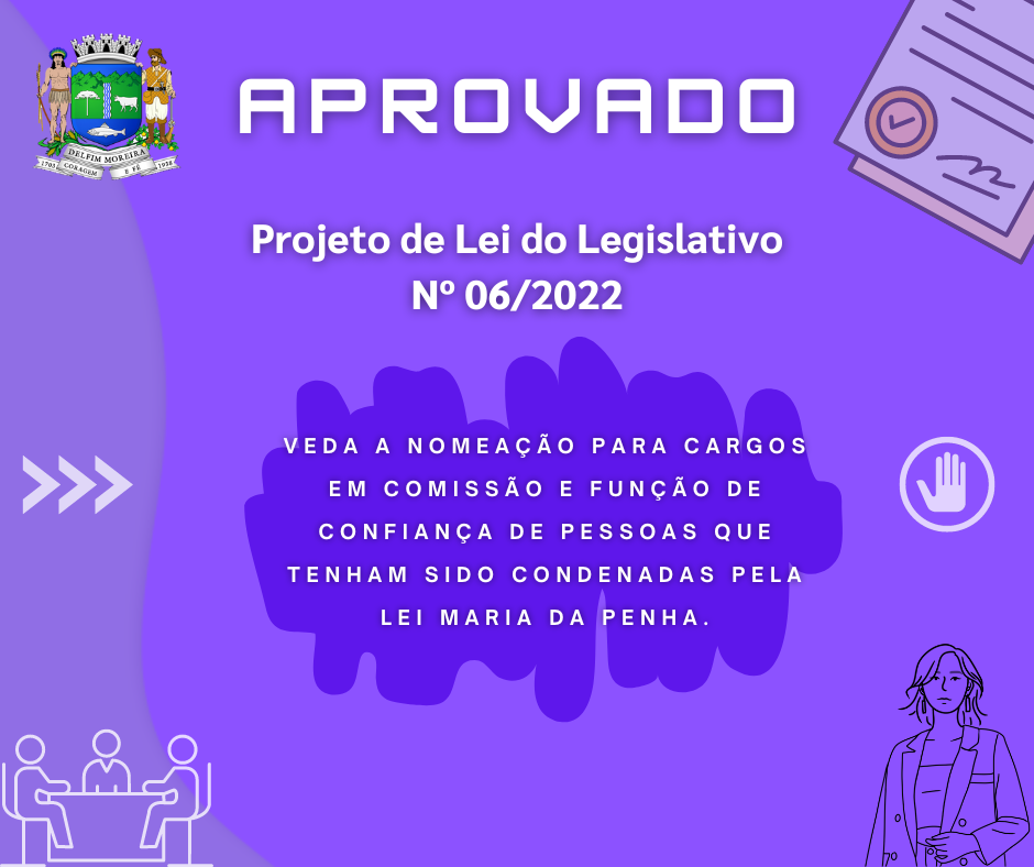 Projeto de Lei do Legislativo Nº 06/2022